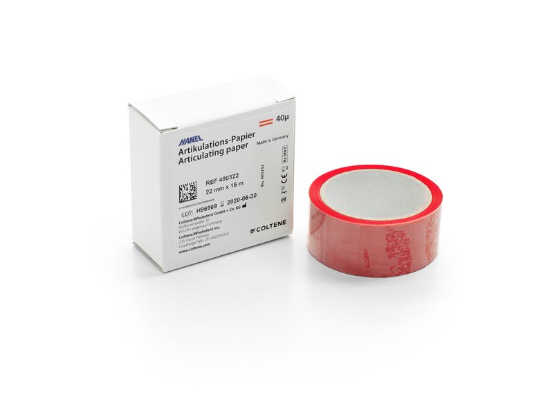 Roeko HANEL Articulating Paper - 22m roll Blue - DMI Dental Supplies Ireland - Next Day Delivery