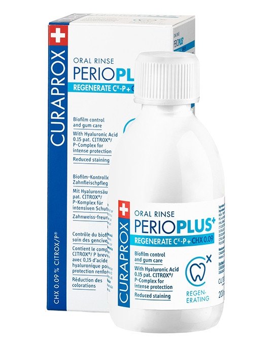 Curaprox Regenerate Mouthwash 0.09% 200mlNext Day Delivery from DMI - Ireland's Leading Dental Supplier.
