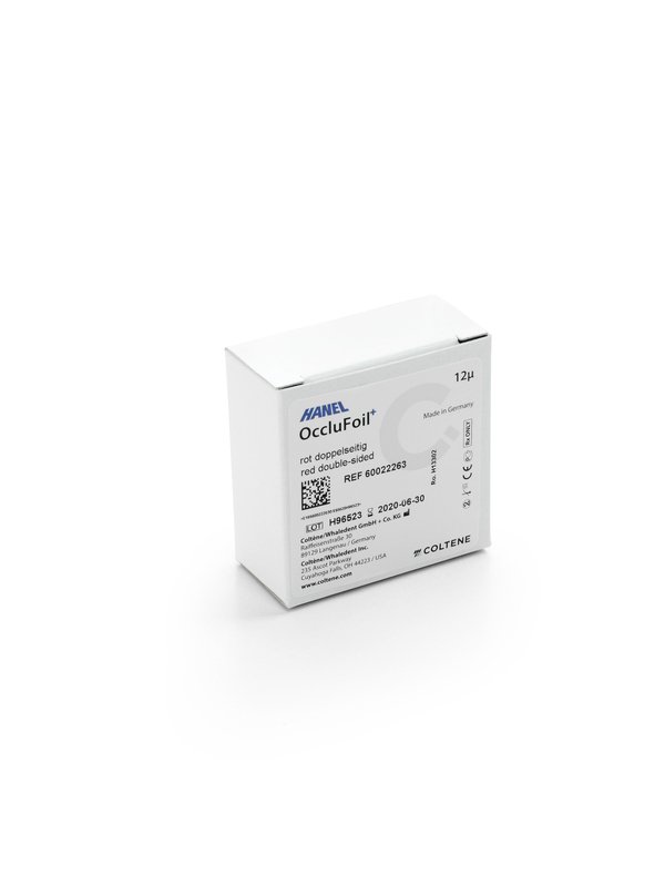 Roeko Double Sided Hanel Occlusion Foil (12 µ) - 25mm x 22m Green - DMI Dental Supplies Ireland - Next Day Delivery
