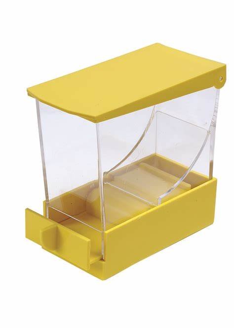Perfection Plus Cotton Roll Dispenser Yellow - DMI Ireland's Leading Dental Supplier - Next Day Delivery