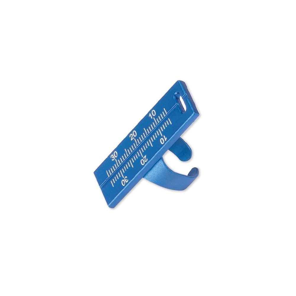 Premium Plus Endo Ruler Aluminium Single - DMI Ireland's Leading Dental Supplier - Next Day Delivery