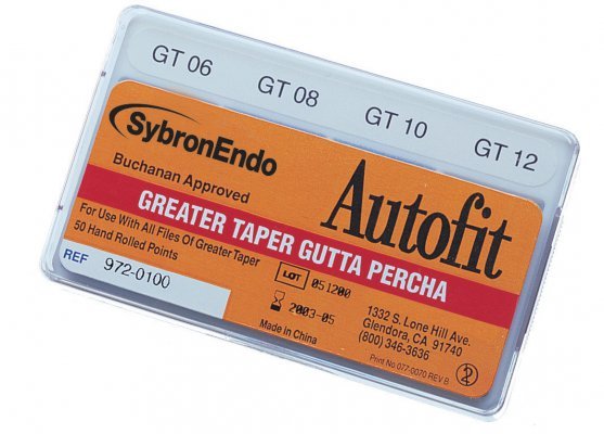 Sybron Endo Autofit GP Points 50pk 0.06