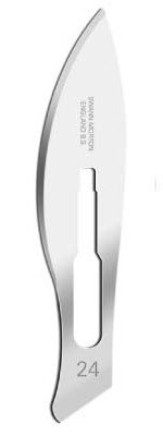Swann Morton Sterile Blades - 100pk No.24