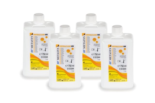 Metasys Green and Clear WK Solution 4-pack - DMI Ireland's Leading Dental Supplier - Next Day Delivery