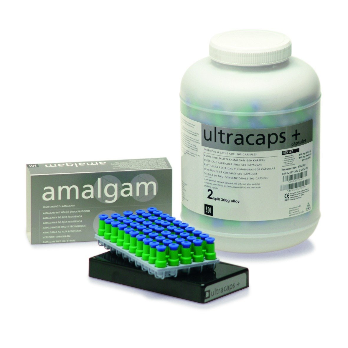 SDI Ultracaps+ Regular Set - 50pk 1 Spill - DMI Dental Consumables Ireland - Next Day Delivery