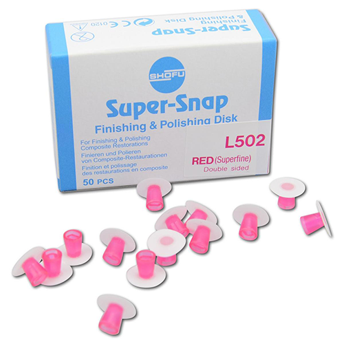 Shofu Super-Snap Standard 50pk Superfine / Red