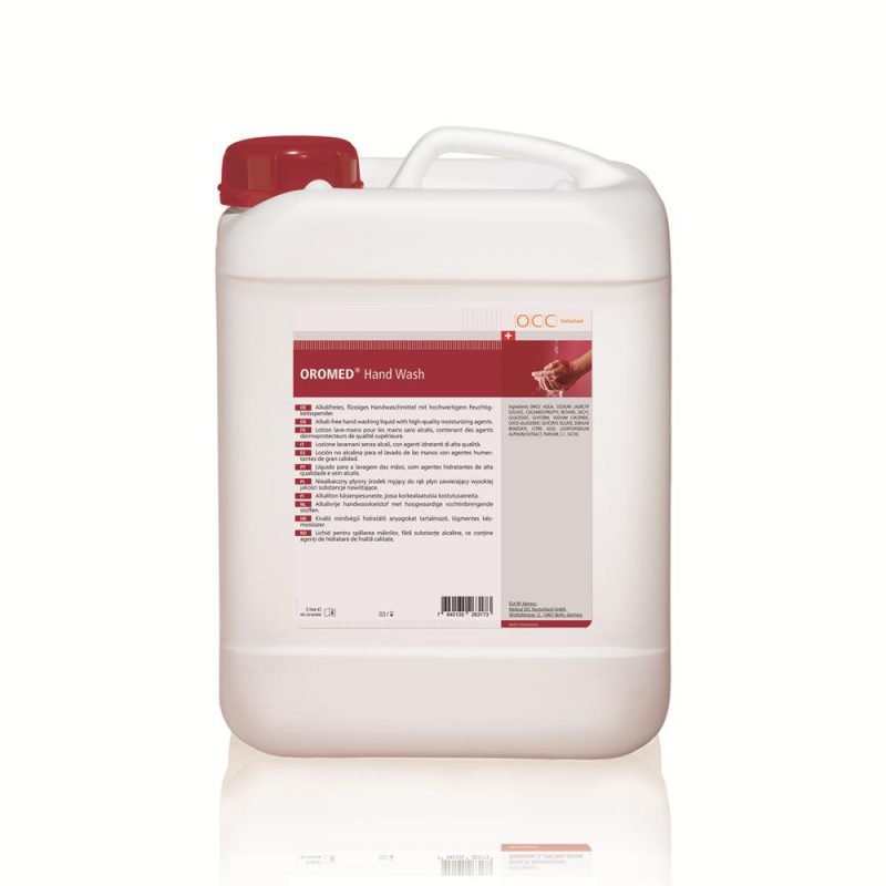 OCC Oromed Liquid Hand Wash Lotion  5L - DMI Ireland's Leading Dental Supplier - Next Day Delivery