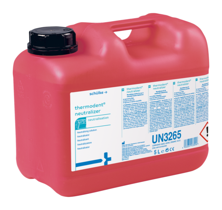 Schulke Thermodent Neutraliser 5L - DMI Dental Supplies Ireland - Next Day Delivery