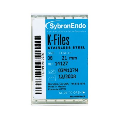Sybron Endo K Files 30mm - 6pk 10