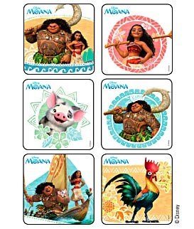 Medibadge Moana Stickers 75pk - DMI Ireland's Leading Dental Supplier - Next Day Delivery