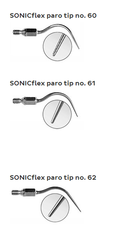 KaVo Sonicflex Paro Scaler Tip No. 62 / Right - DMI Dental Consumables Ireland - Next Day Delivery