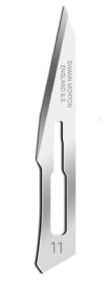 Swann Morton Sterile Blades - 100pk No.11