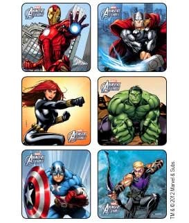 Medibadge Avengers Assemble  Stickers 75pk - DMI Ireland's Leading Dental Supplier - Next Day Delivery