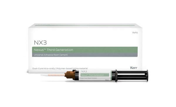Kerr NX3 Automix dual-cure syringe Refill (Bleach), 5g