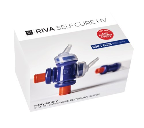 SDI Riva Self Cure HV Capsules - 50pk B1 Available from DMI - Ireland's Leading Professional Dental Supplier