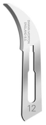 Swann Morton Disposable Scalpels with Handles - 10pk No.12