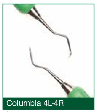 Nova Columbia Curette - Silicone Handle 4L/4R - DMI Dental Consumables Ireland - Next Day Delivery