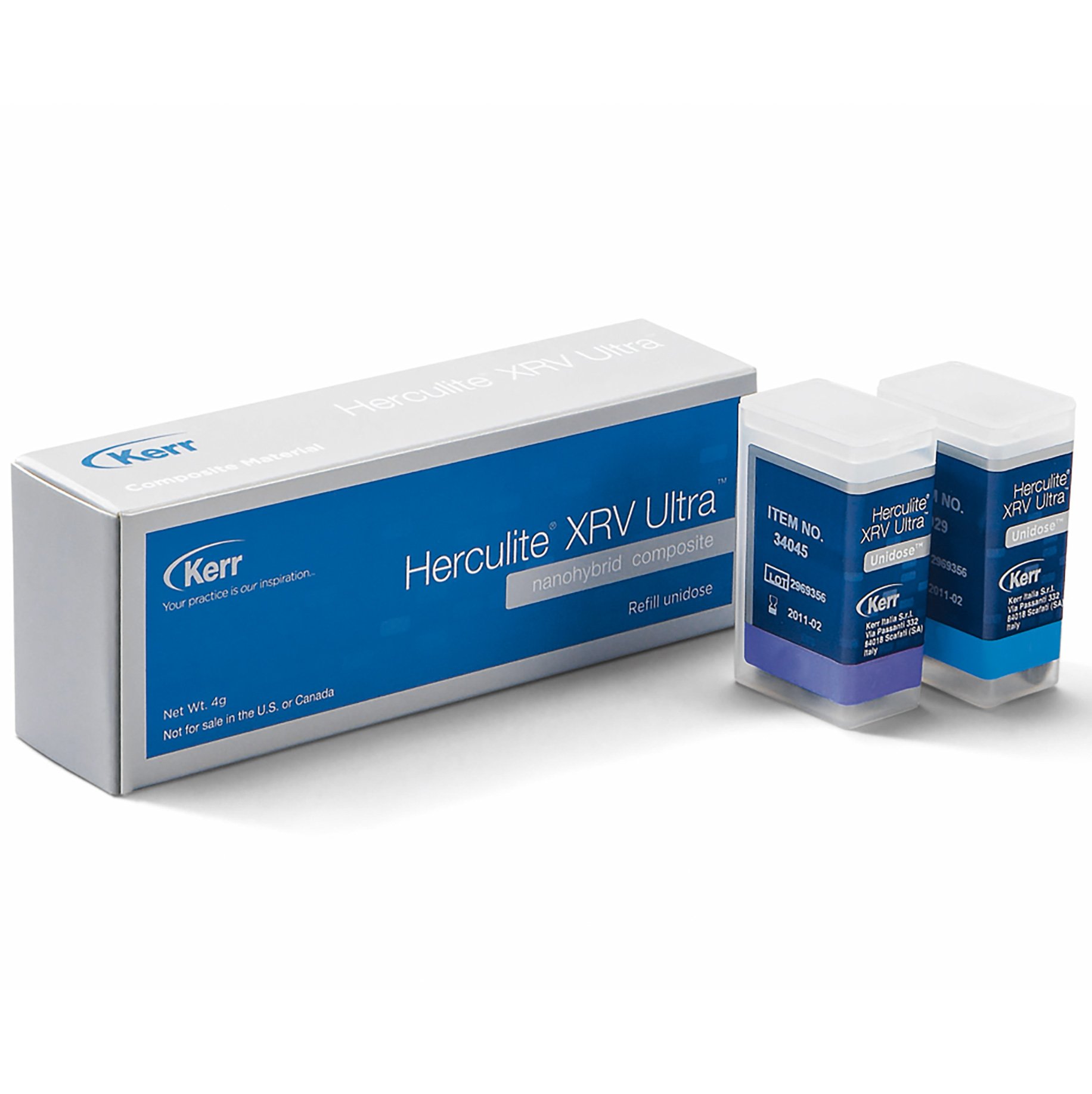 Kerr Herculite Ultra Dentine Unidose - 20pk A1 - DMI Dental Supplies Northern Ireland - Next Day Delivery