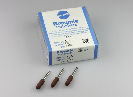 Shofu Brownie Cups Ca Polishing Kit