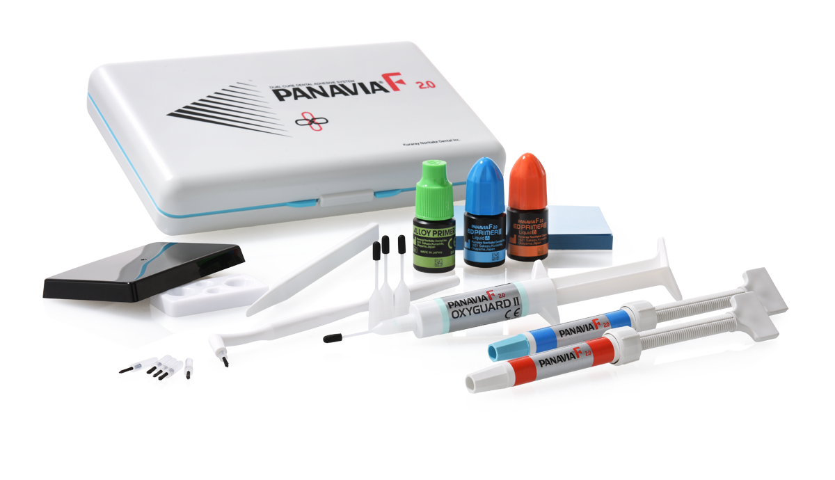 Kuraray Panavia F 2.0 Intro Kit White #481 - DMI Dental Supplies Ireland - Next Day Delivery