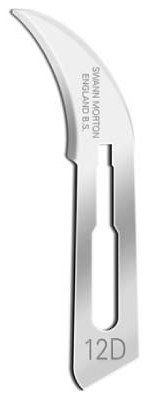 Swann Morton Disposable Scalpels with Handles - 10pk No.12D
